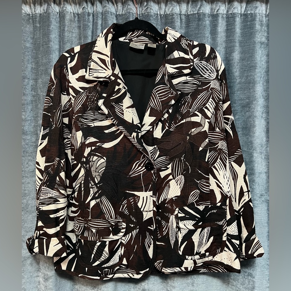 Chico's Silk Jacket | Size 2